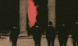 hedge fund managers watching a fire