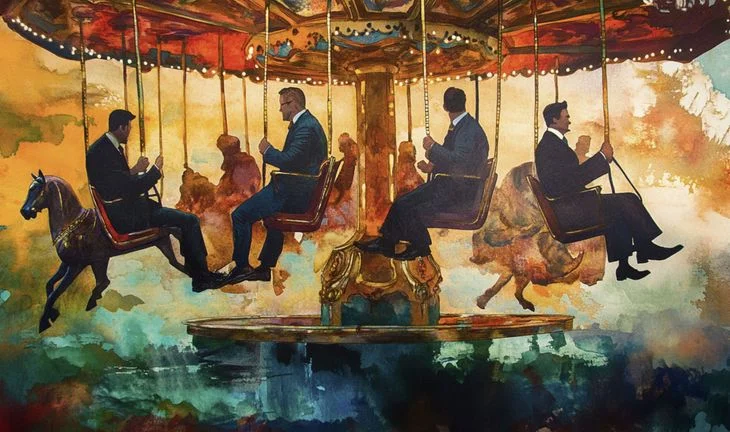 rates traders on a merry go round