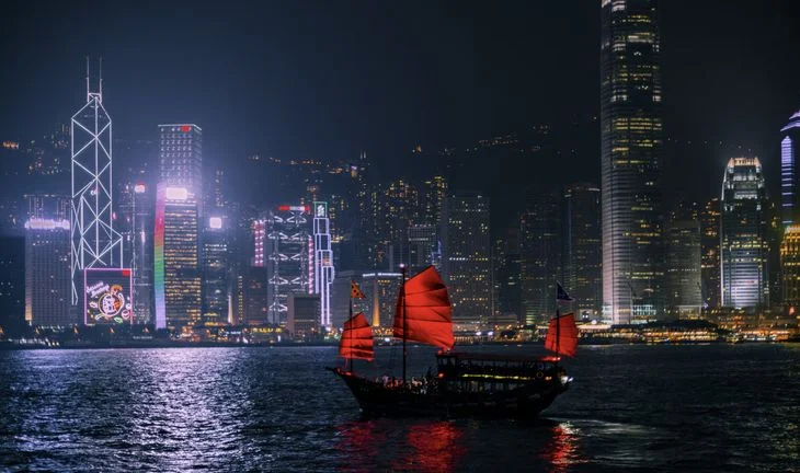 Hong Kong harbour 