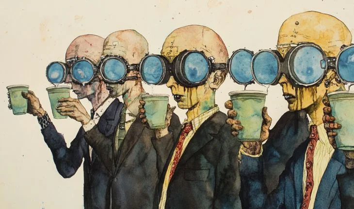 Morning Coffee: The punk quants making £14m each a year. Only artists can declare themselves "desperate" for work 