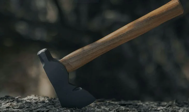 an ax