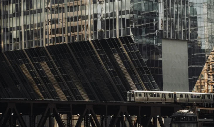 Train in Chicago