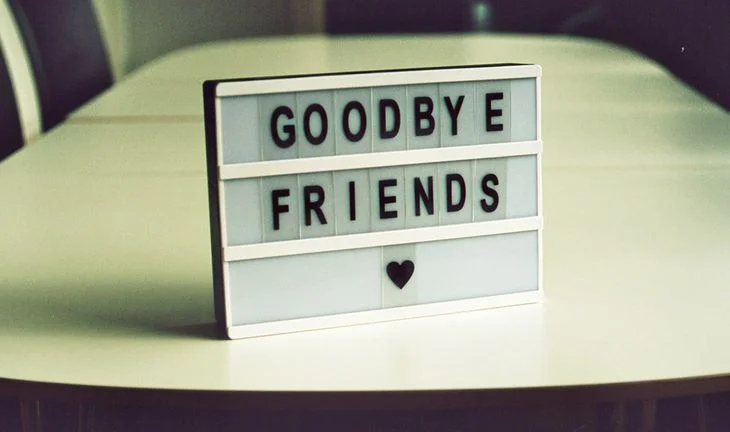 goodbye friends 
