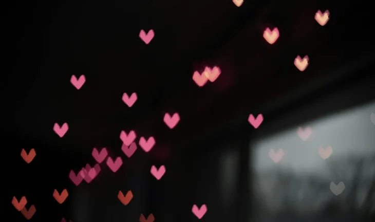 pink love hearts 